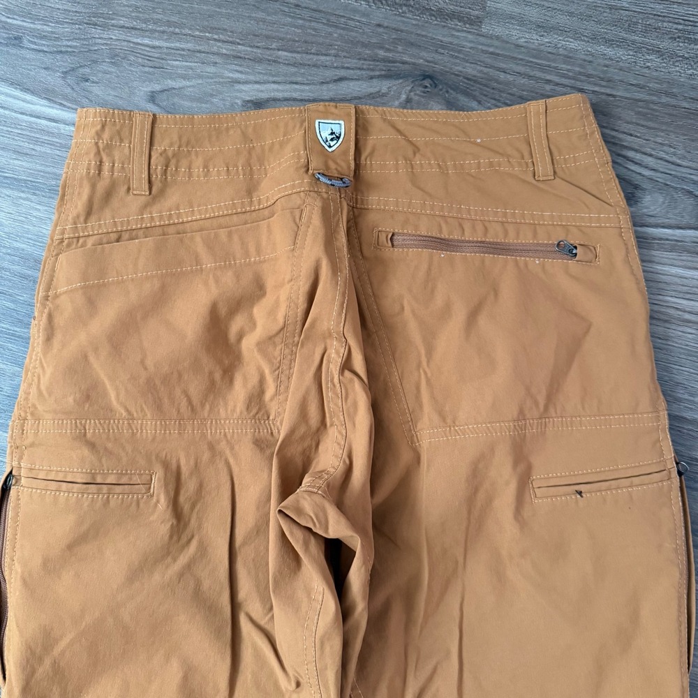 Kuhl Mens 28x28 Deceptr Hiking Pants Brown Technical Outdoor Trekking Gorpcore - Picture 5 of 9